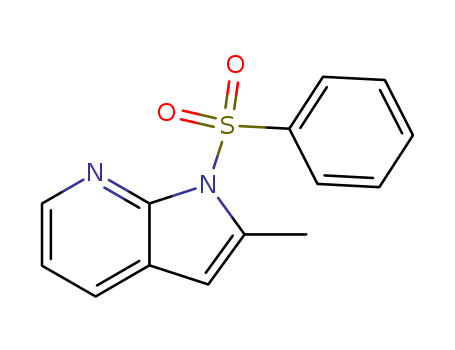 2-Methyl-1-(phenylsulfonyl)-1H-pyrrolo[2,3-b]pyridine