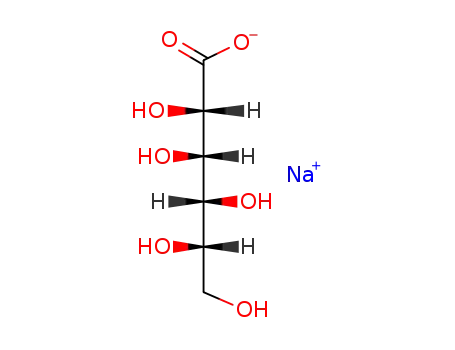 Molecular Structure of 6027-87-8 (sodium gluconate)
