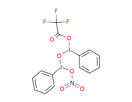 Molecular Structure of 118311-30-1 (μ-oxo<nitrato(phenyl)iodine><phenyl(trifluoroacetato)iodine>)