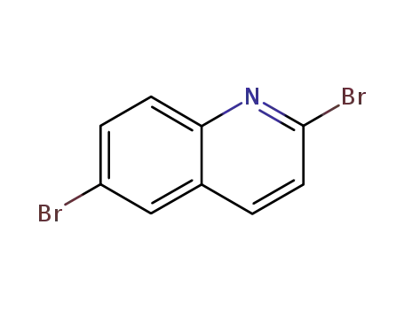 Molecular Structure of 77514-31-9 (2-Bromo-6-bromoquinoline)