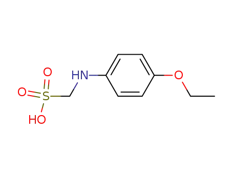 Molecular Structure of 787485-97-6 (<i>p</i>-phenetidino-methanesulfonic acid)