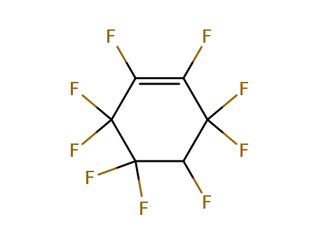 Molecular Structure of 1428-38-2 (4<i>H</i>-nonafluoro-cyclohexene)