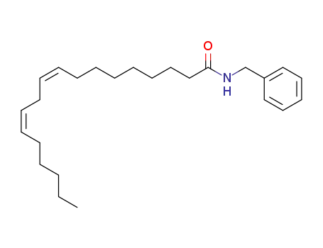 Molecular Structure of 18286-71-0 (Linoleamide, N-benzyl-)