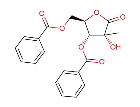 3,5-di-O-benzoyl-2-C-methyl-D-ribono-γ-lactone
