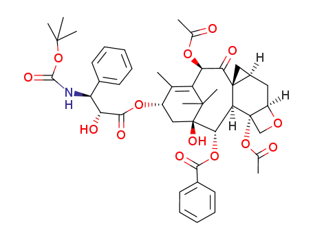 Molecular Structure of 156294-36-9 (Larotaxel)