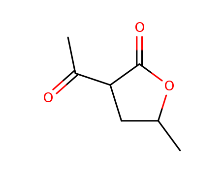 2(3H)-Furanone,3-acetyldihydro-5-methyl-