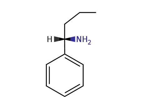 Molecular Structure of 3789-60-4 ((S)-1-Phenylbutylamine)
