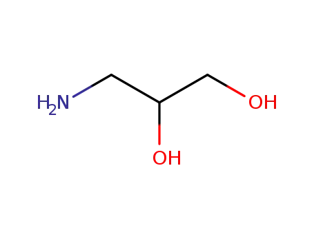 Molecular Structure of 616-30-8 (3-Amino-1,2-propanediol)