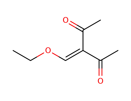 Molecular Structure of 33884-41-2 (3-(ETHOXYMETHYLENE)-2,4-PENTANEDIONE)