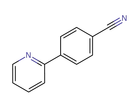 Molecular Structure of 32111-34-5 (4-(2-PYRIDYL)BENZONITRILE)