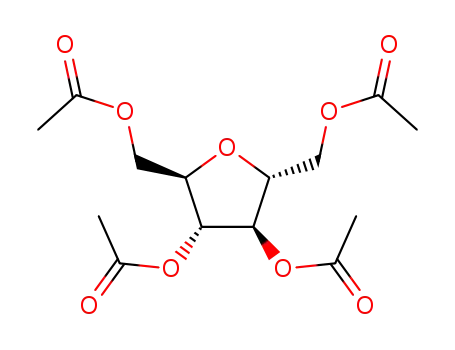 Molecular Structure of 65729-88-6 (2,5-Anhydro-D-mannitol Tetraacetate)