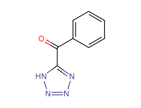 Molecular Structure of 14506-41-3 (phenyl(2H-tetrazol-5-yl)methanone)