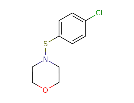 Molecular Structure of 106119-12-4 (Morpholine, 4-[(4-chlorophenyl)thio]-)