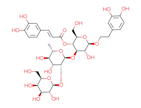 Molecular Structure of 143617-02-1 (TEUPOLIOSIDE)