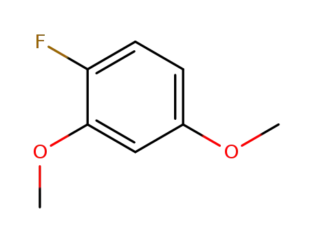 Molecular Structure of 17715-70-7 (2,4-DIMETHOXY-1-FLUOROBENZENE)