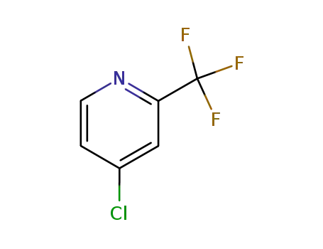 Molecular Structure of 131748-14-6 (2-TRIFLUOROMETHYL-4-CHLOROPYRIDINE)