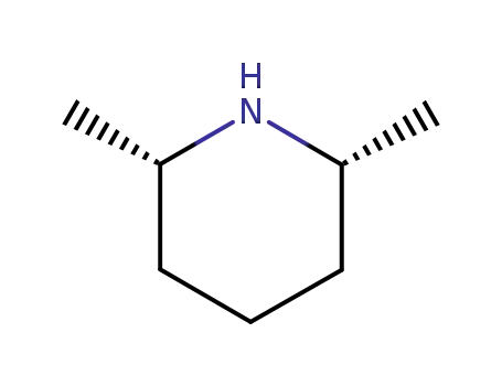 Molecular Structure of 766-17-6 (cis-2,6-Dimethylpiperidine)