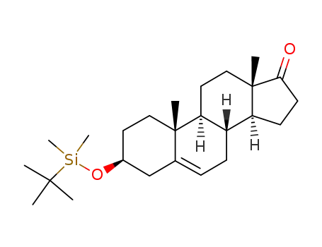 Molecular Structure of 42151-23-5 ((3S)-3-tert-butyldimethylsilyloxyandrost-5-en-17-one)