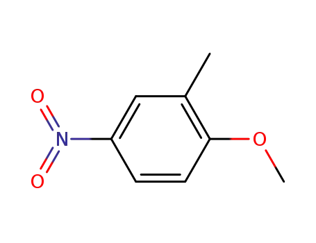 Molecular Structure of 50741-92-9 (2-METHYL-4-NITROANISOLE  97)