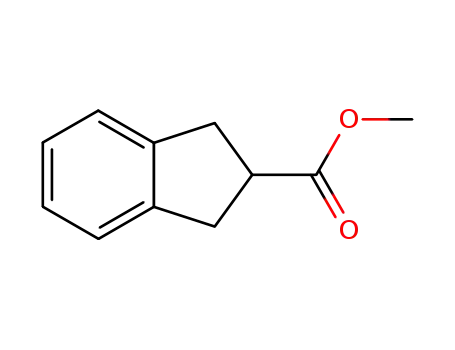 Molecular Structure of 4254-32-4 (2-Methoxycarbonyl-indane, 98 %)