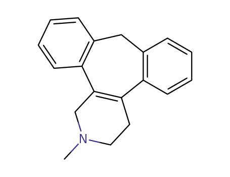 Molecular Structure of 57262-94-9 (Setiptiline)