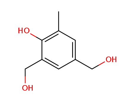 Molecular Structure of 7451-94-7 (1,3-Benzenedimethanol, 4-hydroxy-5-methyl-)