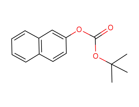 Molecular Structure of 115311-03-0 (2-(tert-butoxycarbonyloxy)naphthalene)