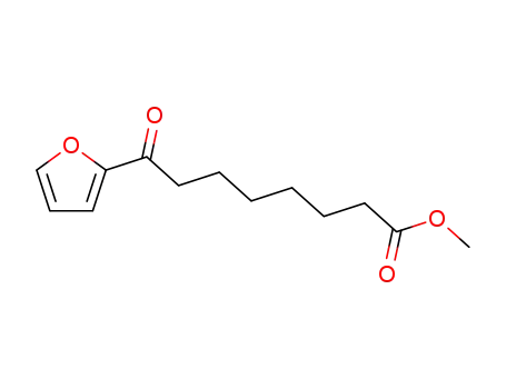 Molecular Structure of 38199-47-2 (8-(furan-2-yl)-8-oxooctanoic acid methyl ester)