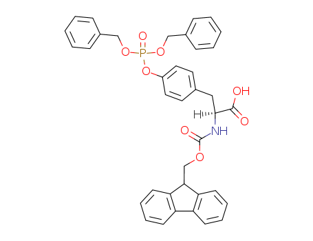 N-[(9H-Fluoren-9-ylmethoxy)carbonyl]-L-tyrosine bis(phenylmethyl) phosphate (ester)