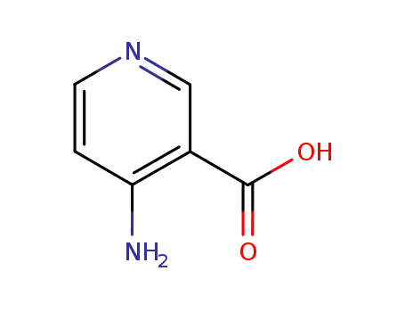 Molecular Structure of 7418-65-7 (4-Amino-3-pyridinecarboxylic acid)