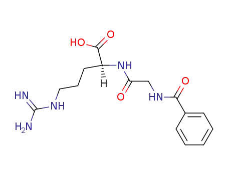Molecular Structure of 744-46-7 (HIPPURYL-ARG)