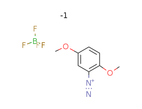 Benzenediazonium, 2,5-dimethoxy-, tetrafluoroborate(1-)