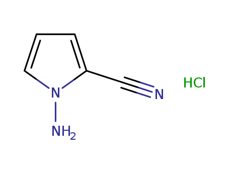 1-amino-1H-pyrrole-2-carbonitrile hydrochloride
