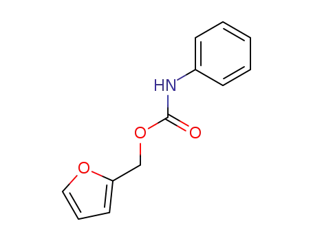 Molecular Structure of 6325-14-0 (furan-2-ylmethyl phenylcarbamate)