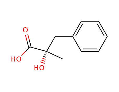 Molecular Structure of 164333-77-1 ((2S)-2-HYDROXY-2-METHYL-3-PHENYLPROPANOIC ACID)