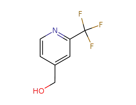 Molecular Structure of 131747-61-0 ((2-Trifluoromethyl-pyridin-4-yl)-methanol)