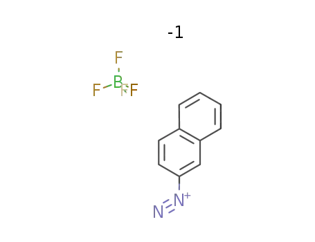 Molecular Structure of 450-58-8 (2-Naphthalenediazonium, tetrafluoroborate(1-))