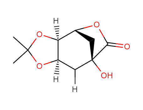 4,7-METHANO-1,3-DIOXOLO[4,5-C]OXEPIN-6(4H)-ONE, TETRAHYDRO-7-HYDROXY-2,2-DIMETHYL-, (3AR,4R,7S,8AR)-