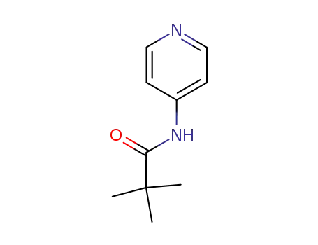 Molecular Structure of 70298-89-4 (2,2-DIMETHYL-N-PYRIDIN-4-YL-PROPIONAMIDE)