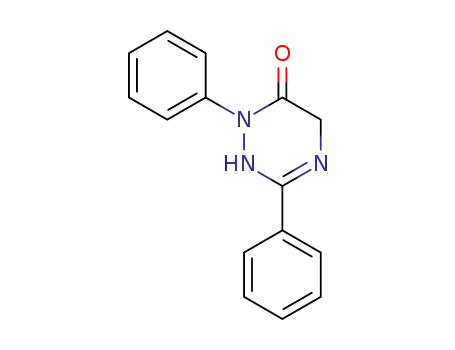Molecular Structure of 82059-55-0 (1,3-Diphenyl-2,5-dihydro-1H-[1,2,4]triazin-6-one)