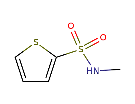 Molecular Structure of 53442-30-1 (N-methylthiophene-2-sulfonamide)