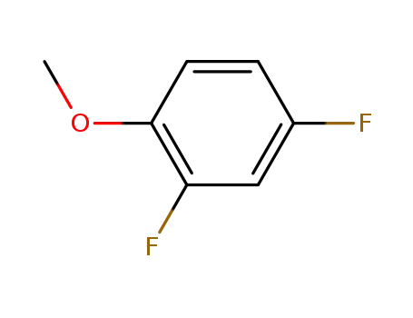 Molecular Structure of 452-10-8 (2,4-Difluoroanisole)