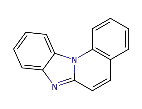 Molecular Structure of 205-54-9 (BENZO[4,5]IMIDAZO[1,2-A]QUINOLINE)