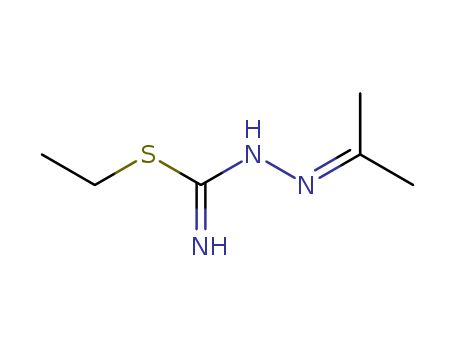 Hydrazinecarboximidothioicacid, 2-(1-methylethylidene)-, ethyl ester