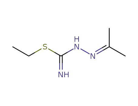 Molecular Structure of 41208-12-2 (ethyl isopropylidene(thiocarbazimidate))