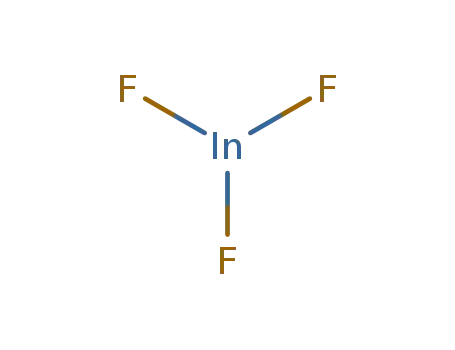 Molecular Structure of 7783-52-0 (Indium fluoride)