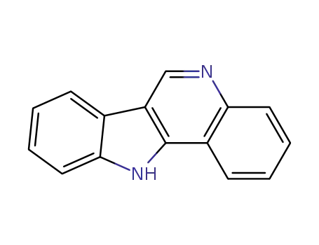 Molecular Structure of 239-09-8 (11H-Indolo[3,2-c]quinoline)