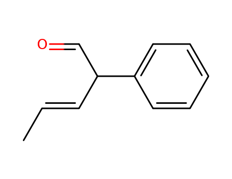 5729-50-0,2-phenylpent-3-enal,3-Pentenal,2-phenyl- (8CI); Benzeneacetaldehyde, a-1-propenyl- (9CI); 3-Phenyl-3-pentenal; a-Tolualdehyde, a-propenyl-