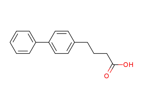 Molecular Structure of 6057-60-9 (4-(4-BIPHENYLYL)BUTYRIC ACID)