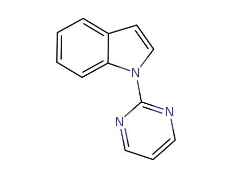 Molecular Structure of 221044-05-9 (1-(pyrimidin-2-yl)-1H-indole)